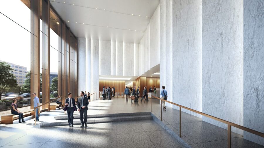 Texas Capitol Complex Phase II Interior Rendering