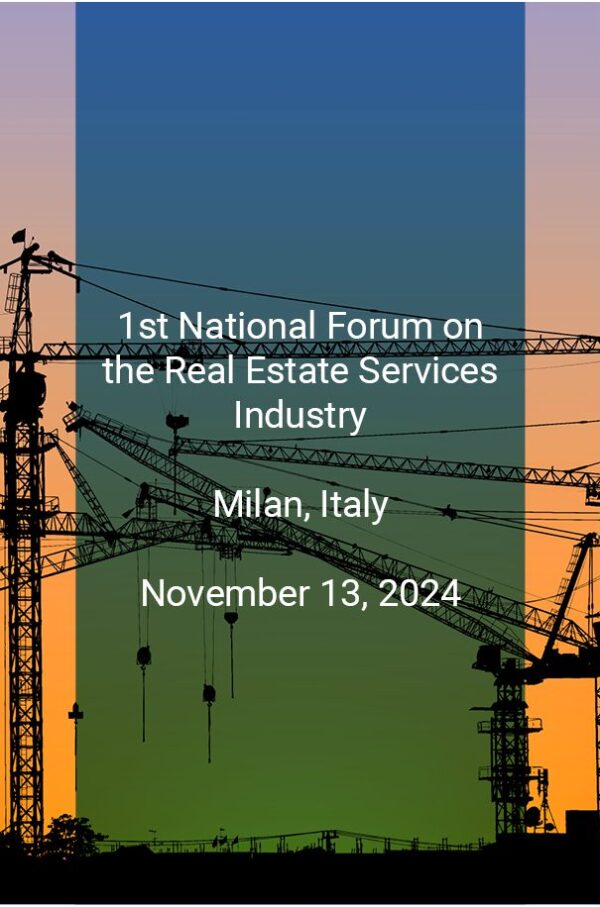 1st National Forum on the Real Estate Services Industry